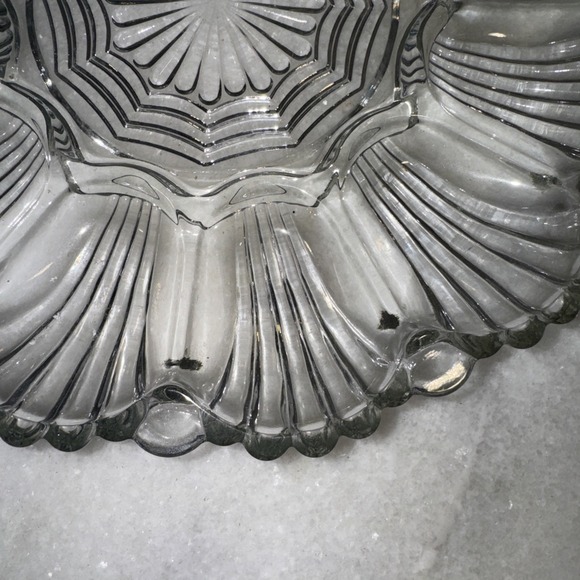 Anchor Hocking Glass 896 Clear Deviled Egg Plate - Picture 4 of 6